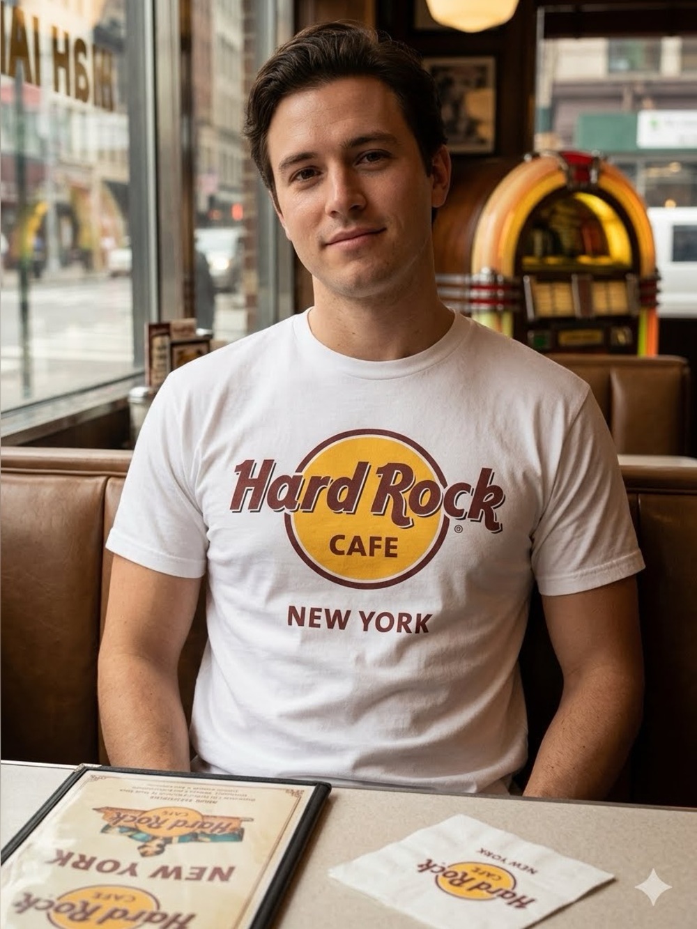 Vintage Hard Rock Cafe Classic T-Shirt New York  Size Small Still In Package